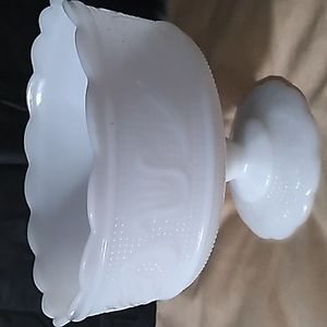 E O BRODY CO  GLASS VASE/CATCHALL CANDY-NUT DISH